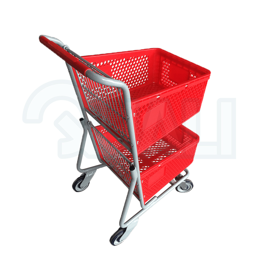 Plastic trolley